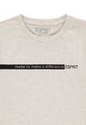 T-shirt chłopięcy, ecru, Make to make a difference, Esprit