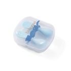 BabyOno, sztućce ergonomiczne dla dzieci, niebieskie