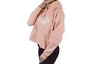 Bluza damska z kapturem, różowa, Puma Essential Cropped Logo Hoodie