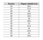 Buty sportowe dziecięce, beżowe, skórzana wkładka, Weestep