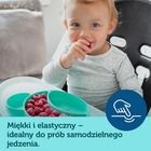 Canpol babies, Miś, talerzyk silikonowy z przyssawką, różowy