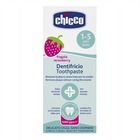Chicco, pasta do zębów o smaku truskawokowym z fluorem, 50 ml, 12m+