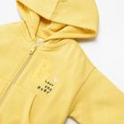 Cool Club, Bluza dziewczęca z kapturem, rozpinana, żółta