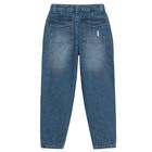 Cool Club, Spodnie jeansowe dziewczęce, mom high waist, denim