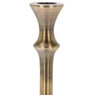 Home Styling Collection, świecznik aluminiowy, stare złoto, 30,5 cm
