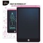 Kidea, tablet do rysowania, LCD 10", różowy