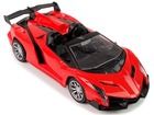 Lean Toys, auto sportowe, pojazd zdalnie sterowany, czerwony, 1:18
