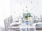 PartyDeco, ozdobne pudełeczka, gałązki, biały, 6-3,5-5,5 cm, 10 szt.