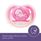 Philips Avent, Ultra Air, girl, smoczek uspokajający, 6-18m, 2 szt.