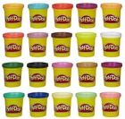 Play-Doh, Kolorowa walizka, 20 tub, zestaw
