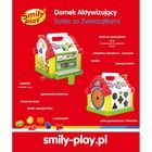 Smily Play, grający domek z sorterem, zabawka interaktywna