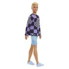 Barbie, Ken Fashionistas, Kraciasty sweter i szorty, lalka