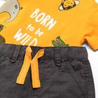 Cool Club, Komplet chłopięcy, T-shirt, Szorty, mix