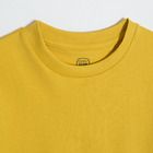 Cool Club, T-shirt chłopięcy, ecru, żółty, grafitowy, zestaw, 3 szt.