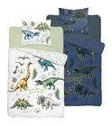 Dino, fluo, 2-częściowy komplet pościeli świecącej w ciemności, 160-200 cm