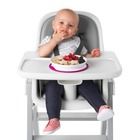 Oxo, talerzyk z silikonową przyssawką, różowy