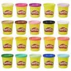 Play-Doh, Kolorowa walizka, 20 tub, zestaw