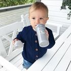 Twistshake, butelka antykolkowa, 260 ml, pastelowa szara