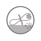 BabyOno, ergonomiczne sztućce dla dzieci, różowe