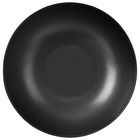 Orion, ceramiczny talerz obiadowy, głęboki, czarny, Alfa, 20,5 cm, 900 ml