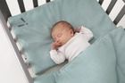 Piapimo, SleepSweet, 2-częściowy komplet pościeli dwustronnej z wypełnieniem, zielony, szary, 80-100 cm