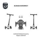 Scoot & Ride, Highwaykick 3 LED, hulajnoga składana ze świecącymi kółkami, Steel