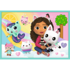 Trefl, Koci Domek Gabi, puzzle 10w1, układanki