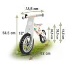 Ricokids, rowerek biegowy, 12 cali, drewniany