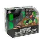 Smiki, Stunt Light Up R/C, samochód kaskaderski, podświetlany pojazd zdalnie sterowany, czarno-zielony