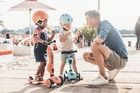 Scoot & Ride, kask XXS-S dla dzieci, Blueberry