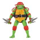 Wojownicze Żółwie Ninja, Zmutowany chaos, Rafaello, Deluxe, figurka z dźwiękiem, 14 cm