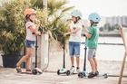 Scoot & Ride, kask S-M dla dzieci, Kiwi
