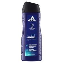 Adidas, Champions League Champions, żel pod prysznic 2w1, 400 ml