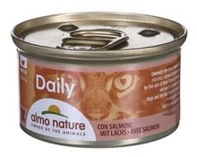 Almo Nature, Daily Menu, mus z łososiem, karma mokra dla kota, puszka, 85 g