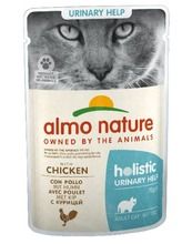 Almo Nature, Functional Urinary Support, karma mokra dla kotów, z kurczakiem, 70g