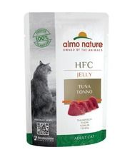 Almo Nature, Hfc, saszetka dla kota, Jelly, tuńczyk, 55g