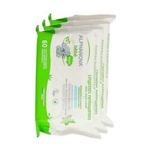 Alphanova Bebe, naturalne chusteczki nawilżane, 60 szt.