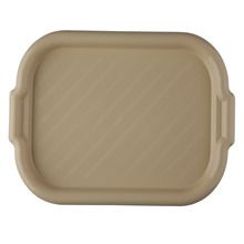 Altom Design, Bentom, taca prostokątna 39-27-2.5 cm, beż