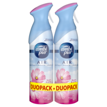 Ambi Pur, Flowers & Spring, odświeżacz powietrza w sprayu, 2-300 ml