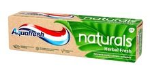 Aquafresh, Naturals, pasta do zębów, herbal fresh, 75 ml