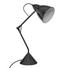 Atmosphera, lampa na biurko, Aude, metalowa, 62 cm, czarna