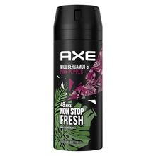 Axe, Wild Fresh Bergamot & Pink Pepper, dezodorant w aerozolu dla mężczyzn, 150 ml