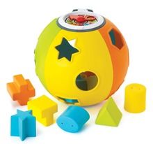 B-Kids, sorter-piłka z klockami, zabawka edukacyjna