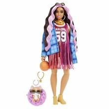 Barbie, Extra Moda, lalka ze zwierzątkiem #13