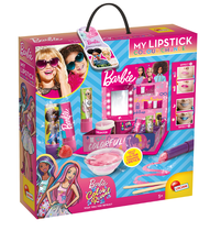 Barbie, pomadka zmienająca kolor, zestaw kreatywny