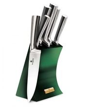 Berlinger Haus, zestaw noży w stojaku, Emerald