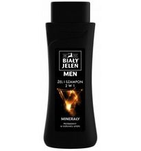 Biały Jeleń, szampon żel hipoalergiczny 2w1 for men, 300 ml