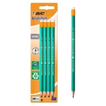 BIC, Evolution Original 655 HB, ołówek z gumką, 8 szt.