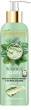 Bielenda, Botanical Clays Zielona Glinka, pasta do mycia twarzy, 190 g