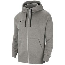 Bluza męska z kapturem, rozpinana, jasnoszara, Nike Park 20 Fleece FZ Hoodie